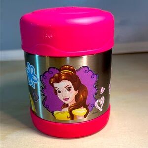 Disney Princess Pink Thermos for Kids